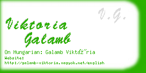 viktoria galamb business card